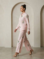 Molly Softpink embroidery cotton co-ord set