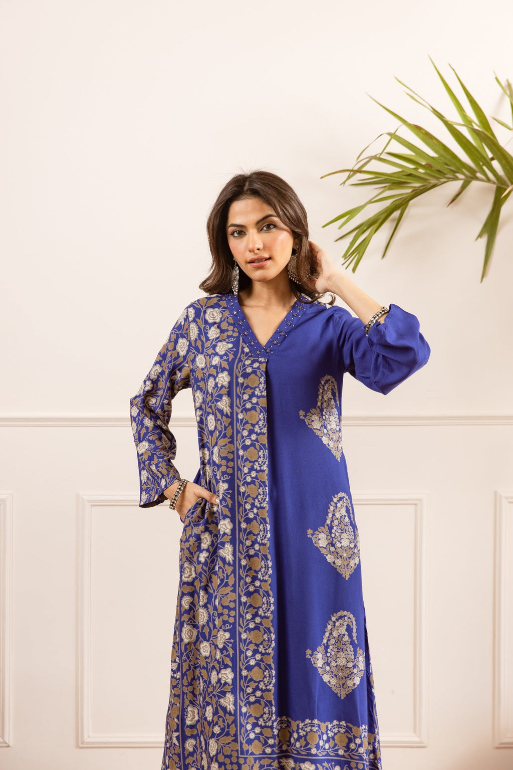 Karen Twilight printed cotton Kurta pant set