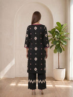 ARANYA ONYX IKAT PRINT COTTON SUIT SET