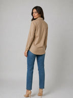Drona Tuscan embroidery cotton shirt