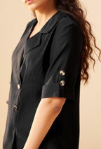 Tisca pitch Embroidery Co-ord set