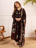 Karen Onyx cotton suit set