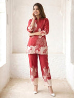 Akshara canta printed Cotton co-ord set