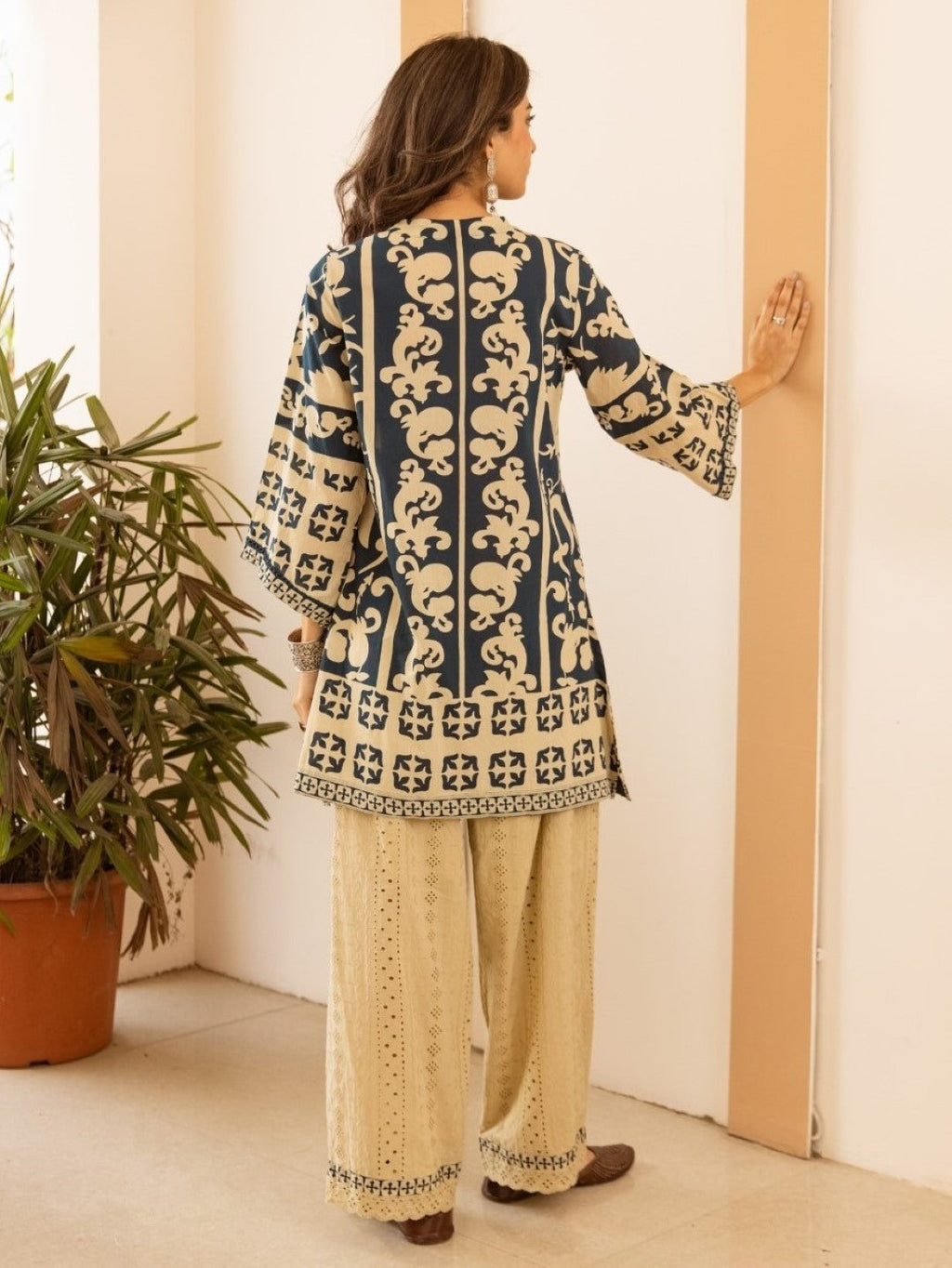 Karen cerul cotton co-ord set
