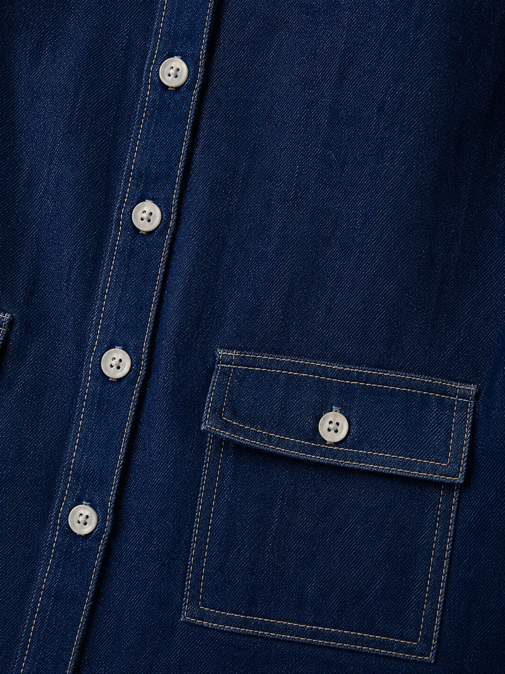 Prisha cobalt denim co-ord set