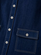 Prisha cobalt denim co-ord set