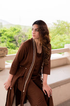 Akira hazel cotton 3 pc co-ord set