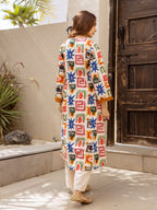 Karen Artsy cotton kurta pant set