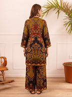 Karen russet printed Co-ord set