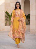 Krishvi Canary Printed Work Suit Set