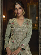 Haniya kelly full with gharara suit set