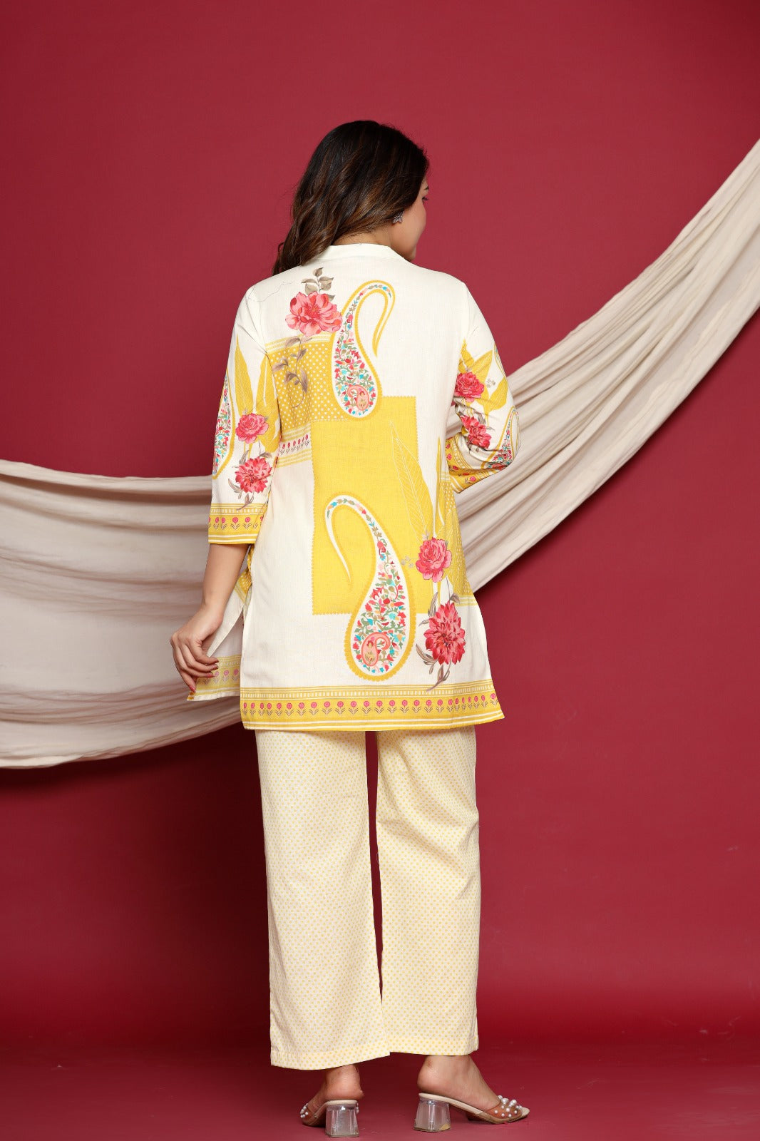 Kompa Amber Printed Cotton co-ord Set