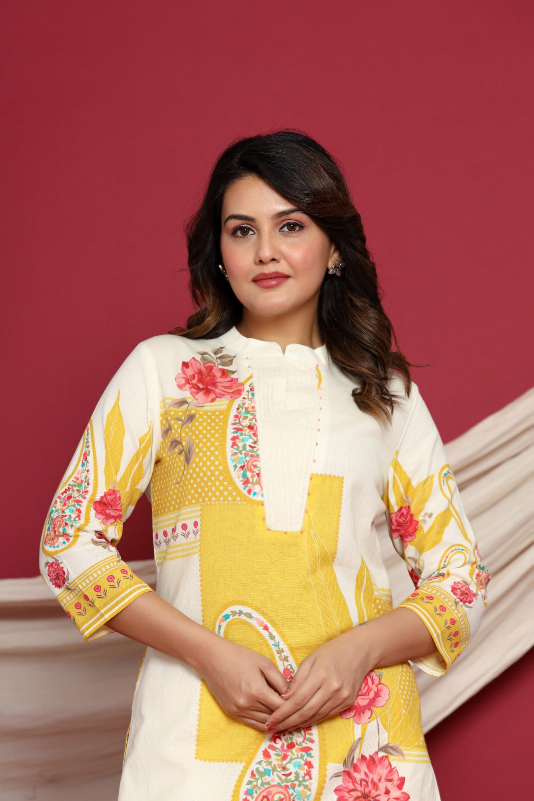 Kompa Amber Printed Cotton co-ord Set