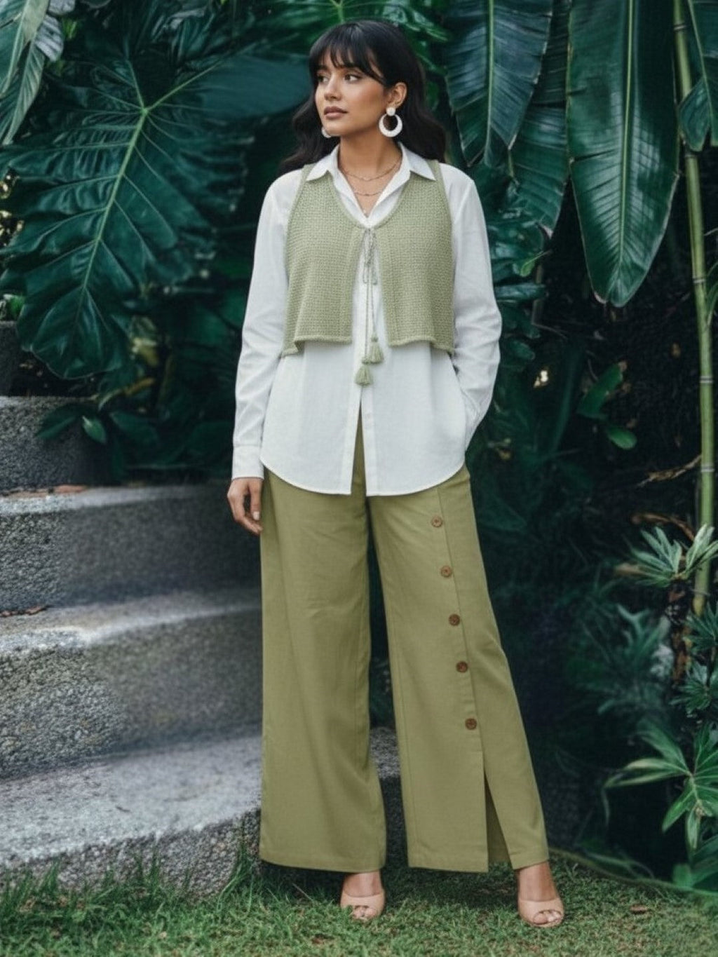 Ivanka sap cotton co-ord set